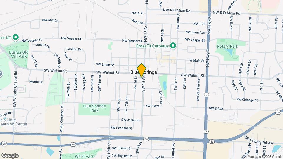307 SW 15 St Map and Location Details