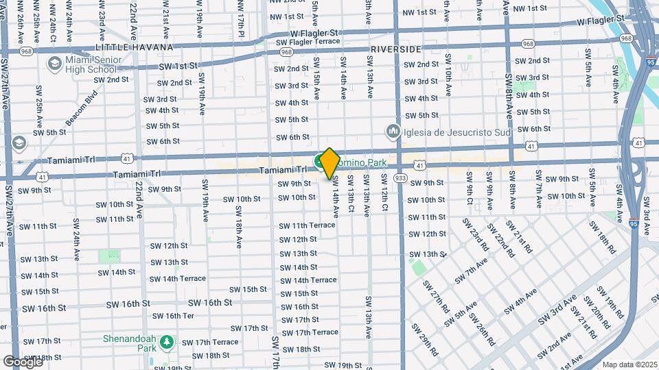 850 SW 14th Ave Map and Location Details
