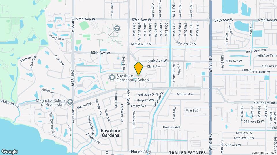 5996 Hibiscus Dr, Unit 6 Map and Location Details