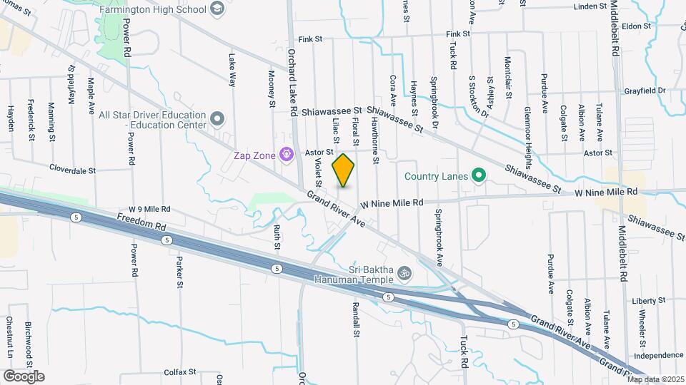 22420 Lilac St Map and Location Details