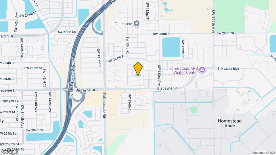 13360 SW 286th St Map and Location Details