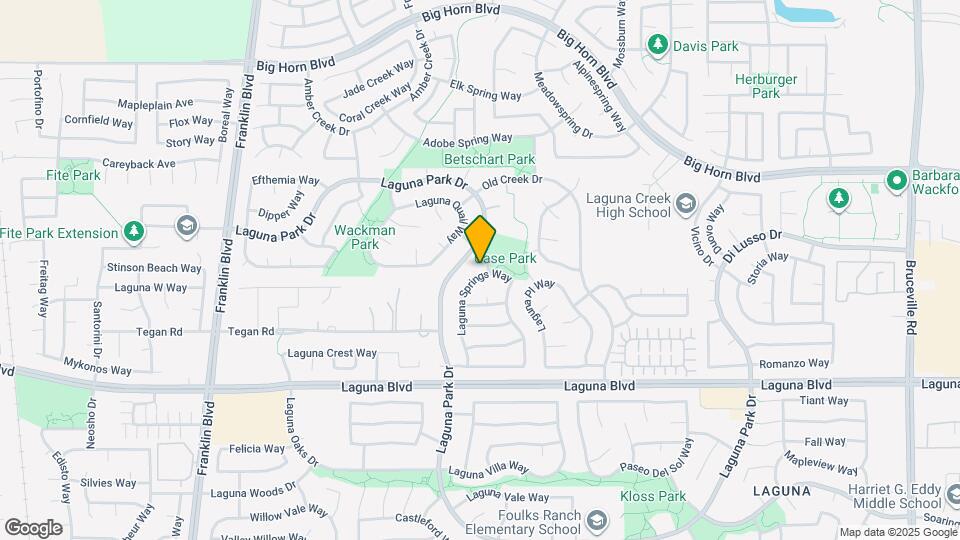 9049 Laguna Springs Way Map and Location Details