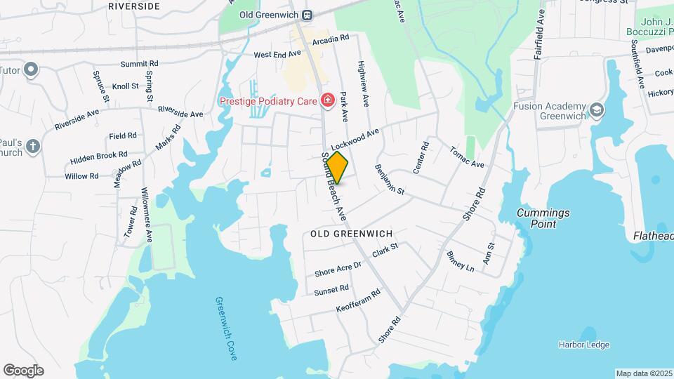 348 Sound Beach Ave Map and Location Details