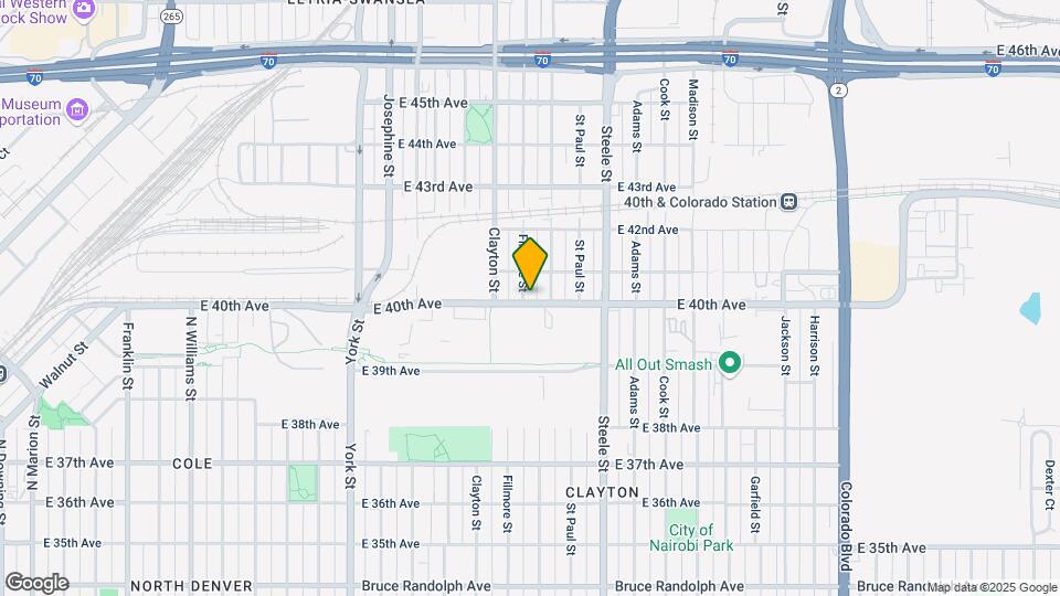 4000 Fillmore St Map and Location Details