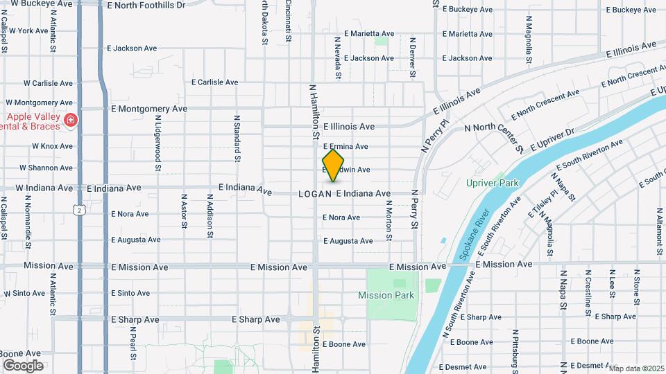 923 E Indiana Ave, Unit 5 Map and Location Details
