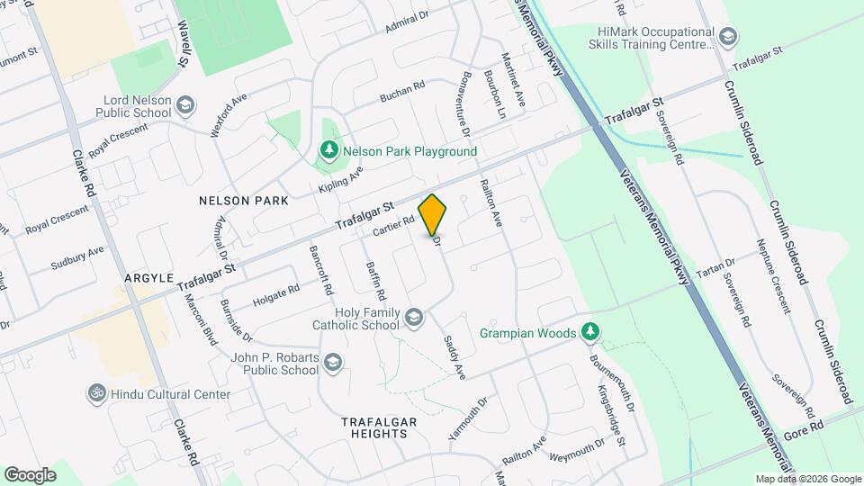 412 Hudson Dr Map and Location Details