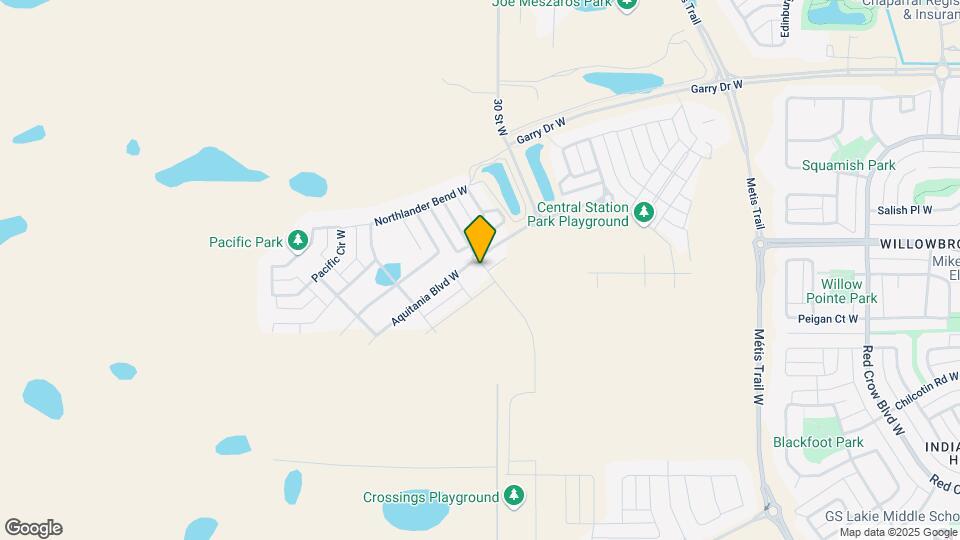 1408 Abitibi Rd W Map and Location Details