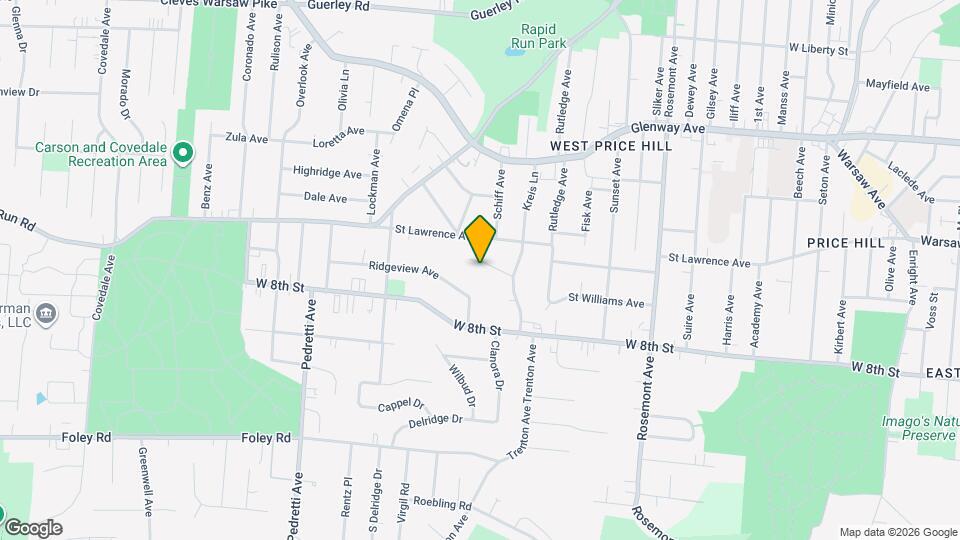 4233 Century Ln, Unit 1 Map and Location Details