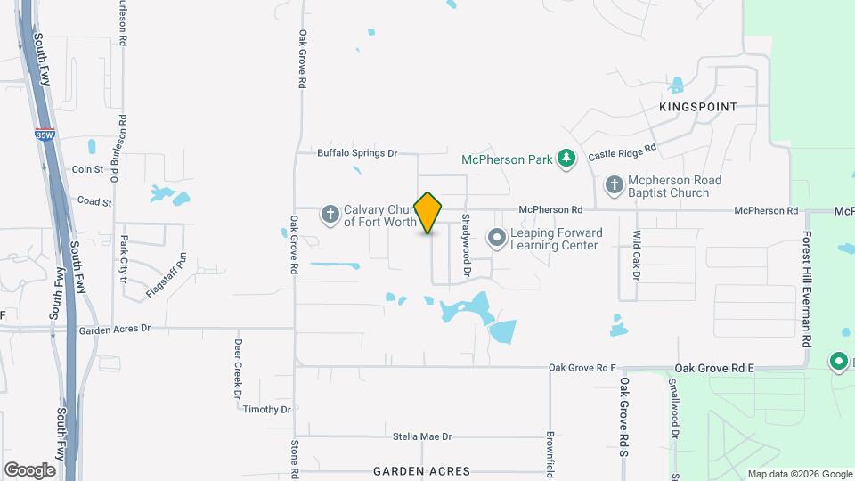 10536 Towerwood Dr Map and Location Details