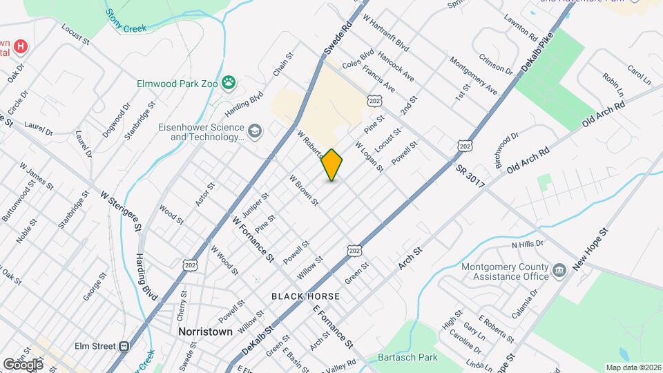 1637 Locust St Map and Location Details