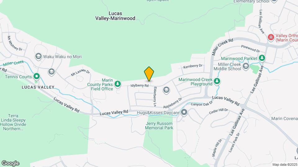 840 Idylberry Rd Map and Location Details