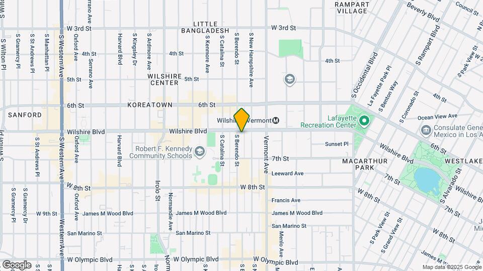 3278 Wilshire Blvd Map and Location Details
