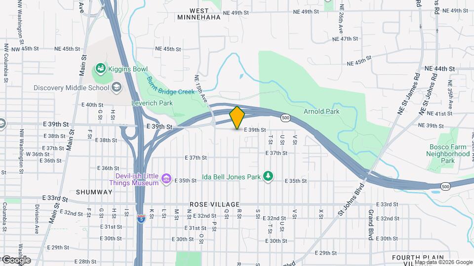 3812 R St Map and Location Details