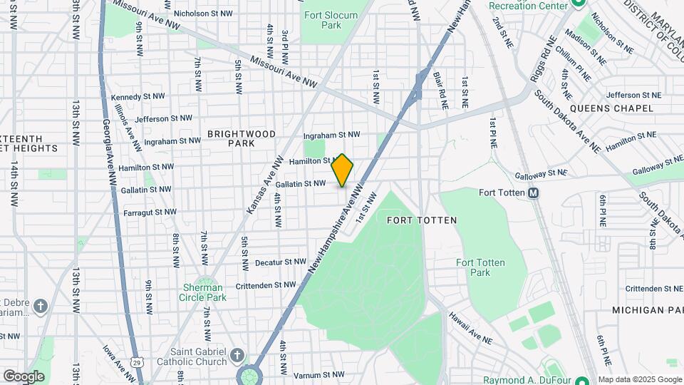 5012 2nd St NW Map and Location Details