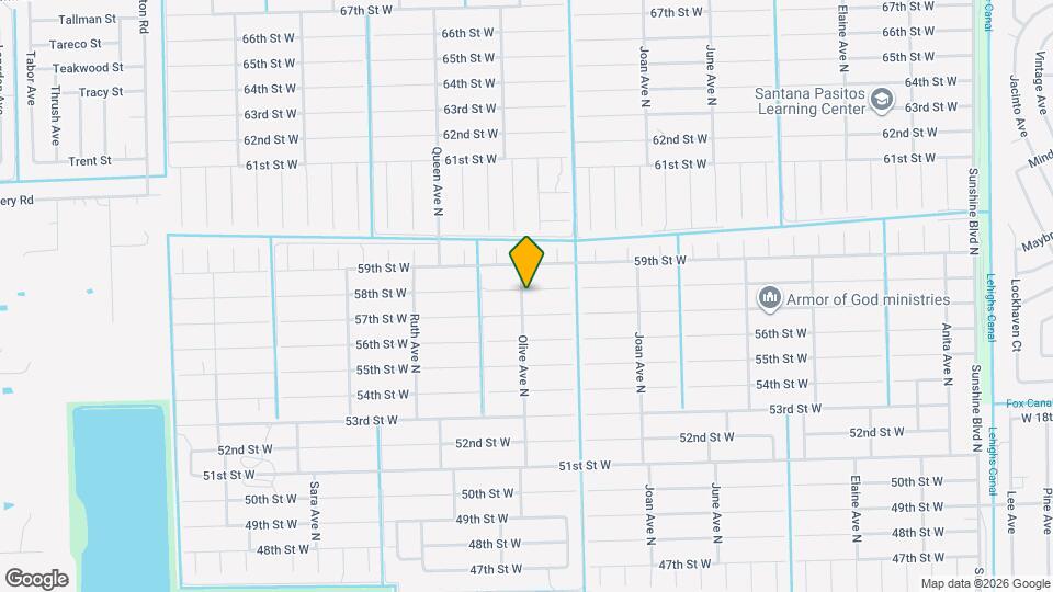 3115 58th St W Map and Location Details