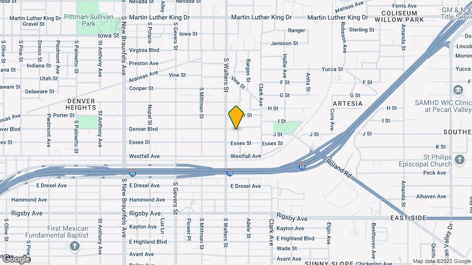 313 San Salvador Ave Map and Location Details