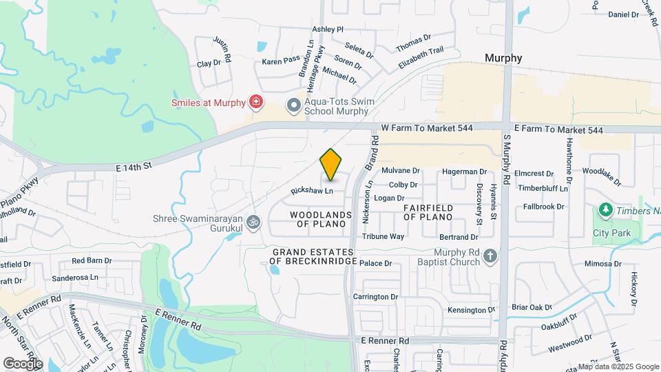 5709 Rickshaw Ln Map and Location Details