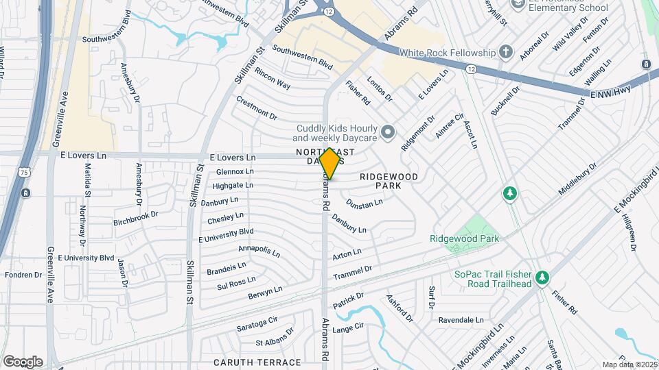 6405 Highgate Ln Map and Location Details
