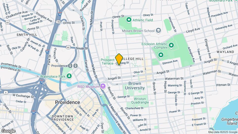 72 Prospect St/Luxury Residences for Lease Map and Location Details