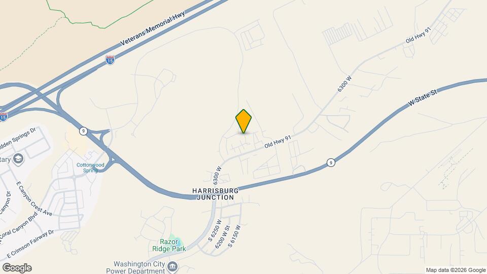 6159 W Winding Way Map and Location Details