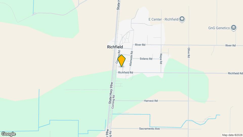 6045 Amador Rd Map and Location Details