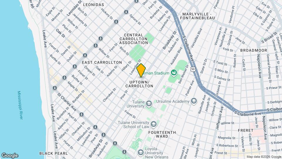 1428 Broadway St Mapa y Detalles de la Ubicación