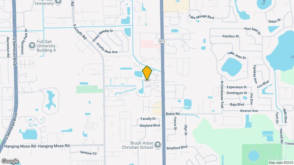 3271 Oak Lake Pl Map and Location Details