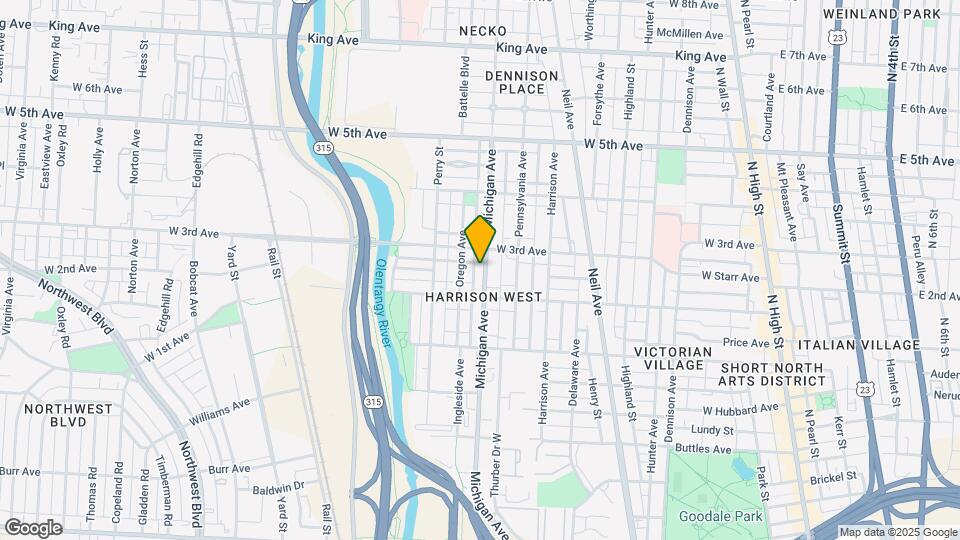 1087 Michigan Ave Mapa y Detalles de la Ubicación