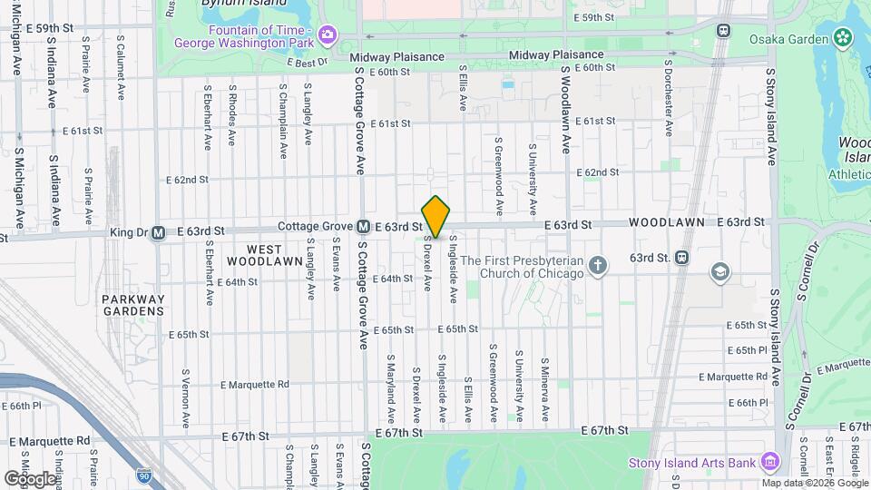 6321 S Drexel Ave, Unit 3 Mapa y Detalles de la Ubicación
