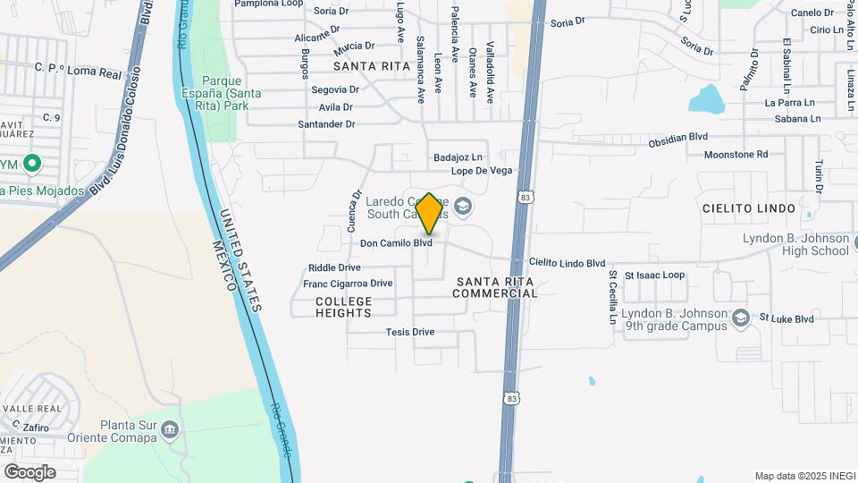 1511 Don Camilo Blvd-Unit -1 Map and Location Details