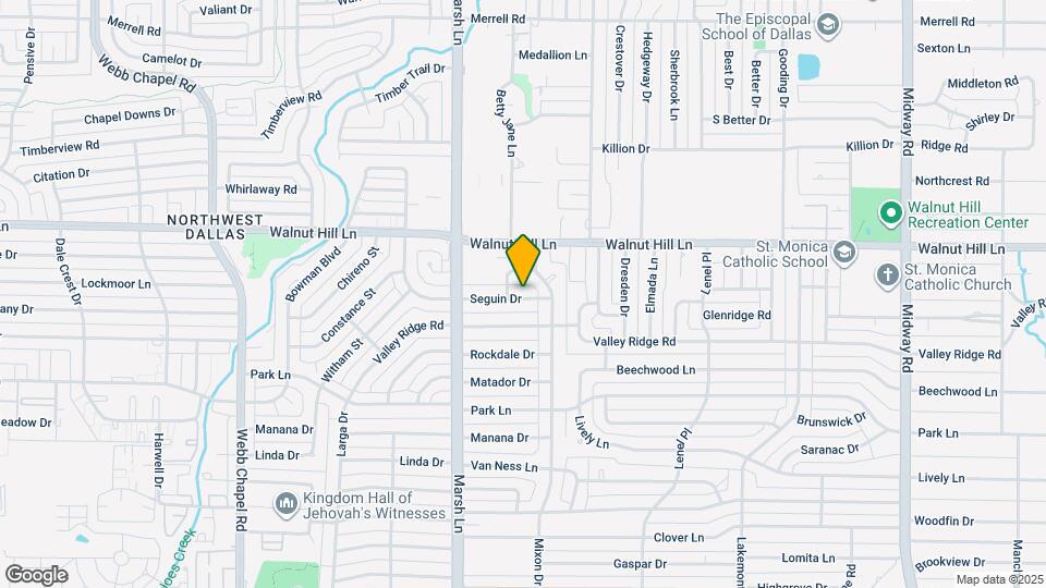 3761 Seguin Dr Map and Location Details