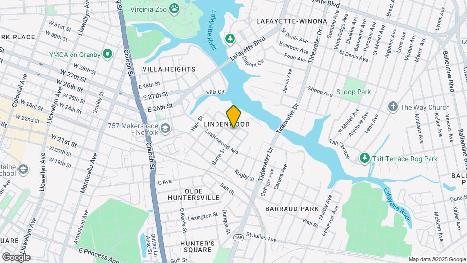 920 Hayes St Map and Location Details