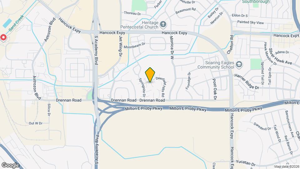 4207 Deerfield Hills Rd Map and Location Details