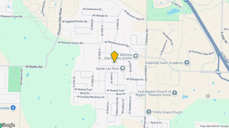 4313 W Arlington Dr Map and Location Details