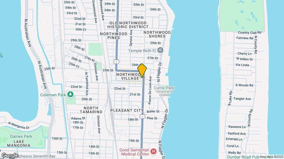 2429 N Dixie Hwy, Unit 203 Map and Location Details