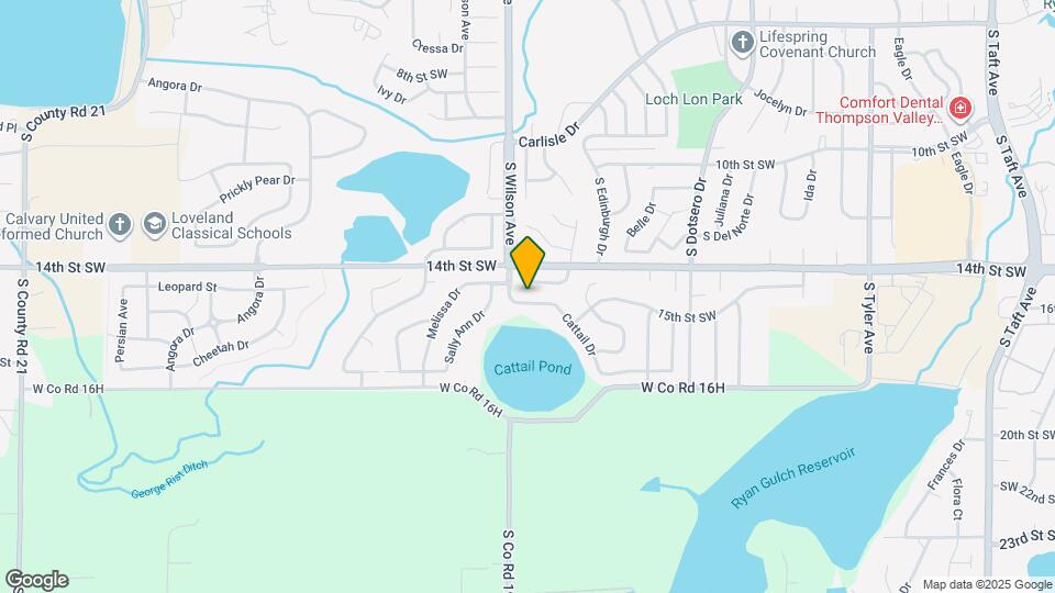 1459 Cattail Dr Map and Location Details