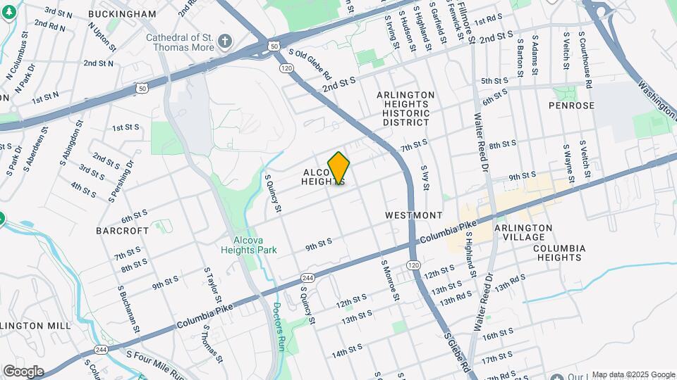3705 8th St S Map and Location Details