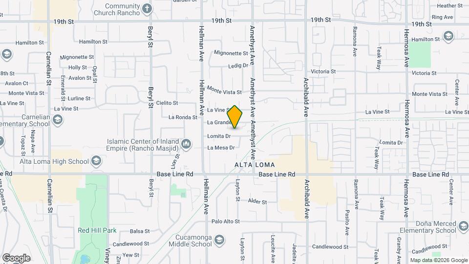 9430 Lomita Dr Map and Location Details