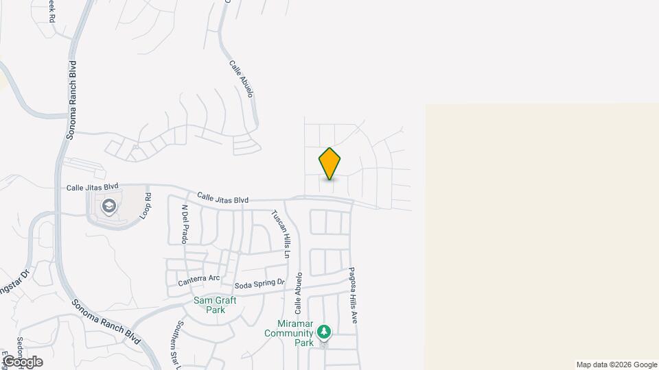 2517 Fallbrook Way Map and Location Details