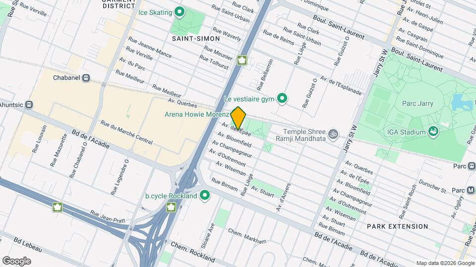 8620 De L'épée Av Map and Location Details