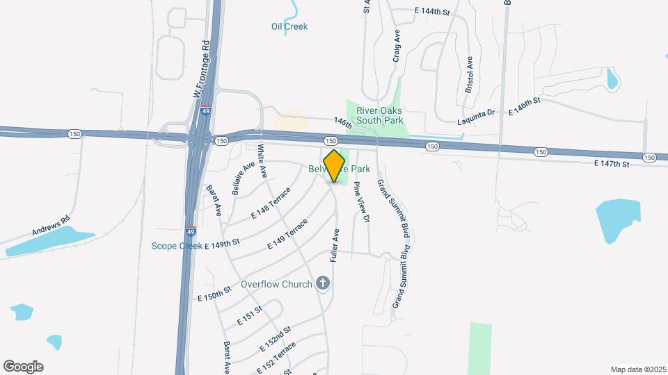 14801 Fuller Ave Map and Location Details