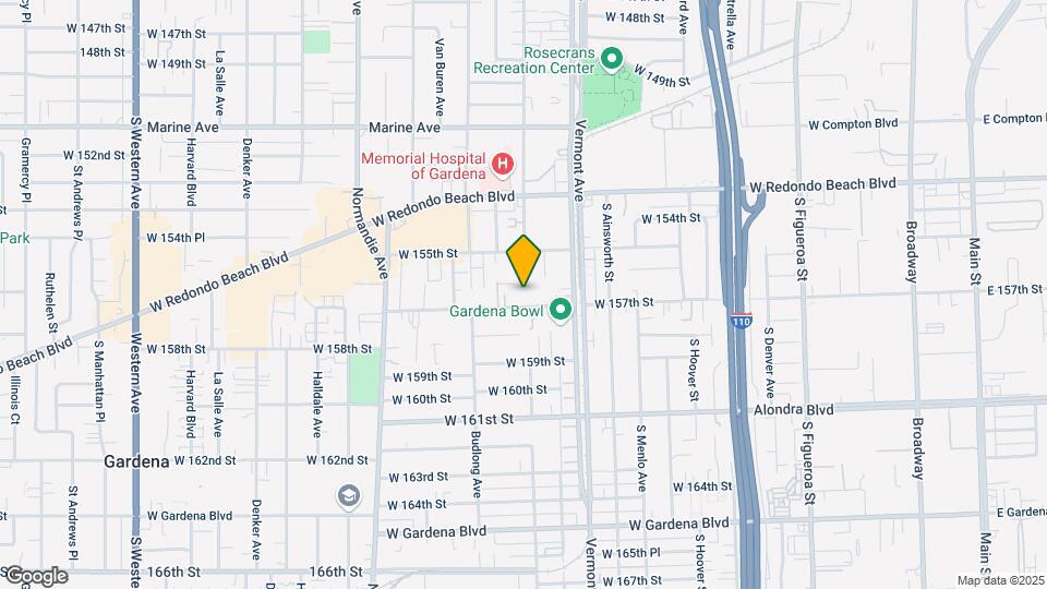 1103 Magnolia Ave Mapa y Detalles de la Ubicación
