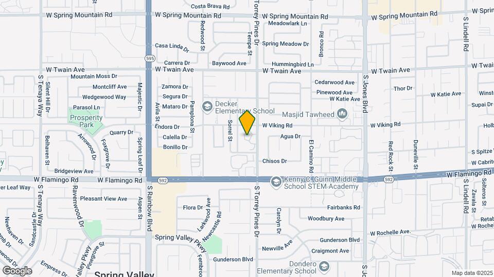 3937 S Torrey Pines Dr Map and Location Details