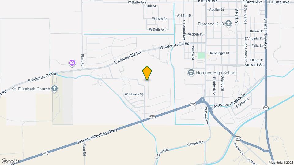 1126 S Mulberry St Map and Location Details