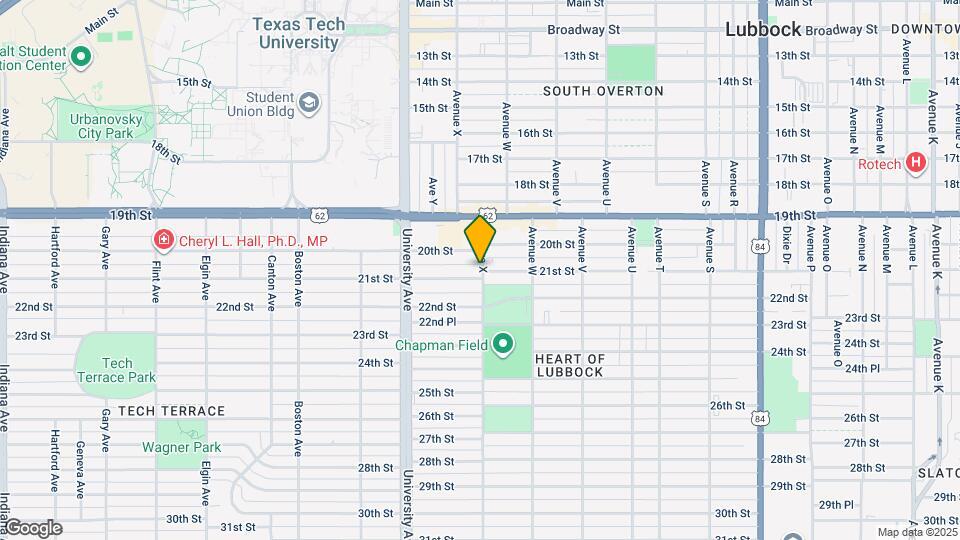 2402 21st St Map and Location Details