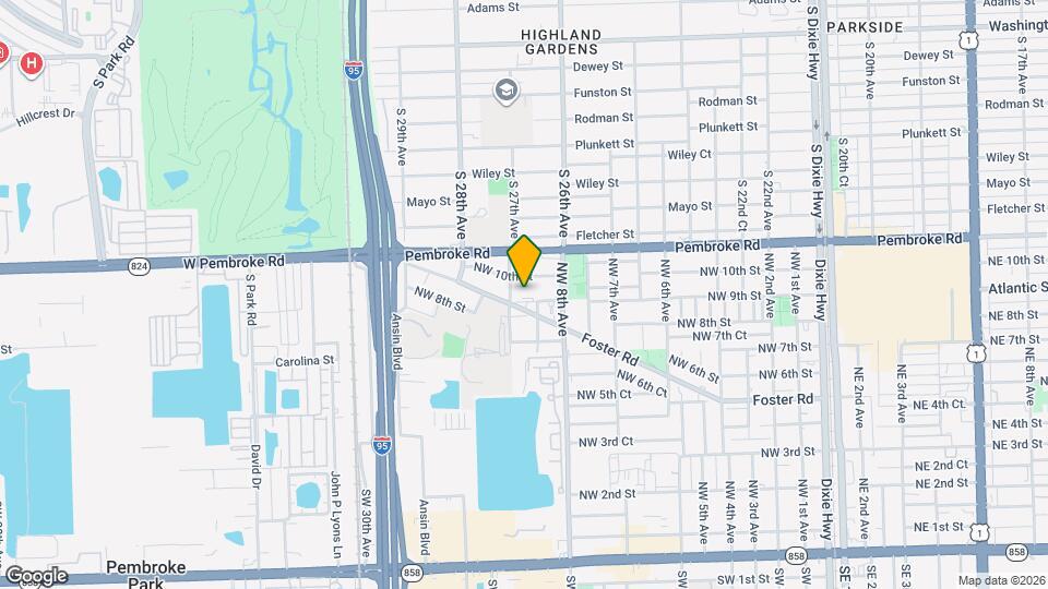 852 NW 9th St Mapa y Detalles de la Ubicación