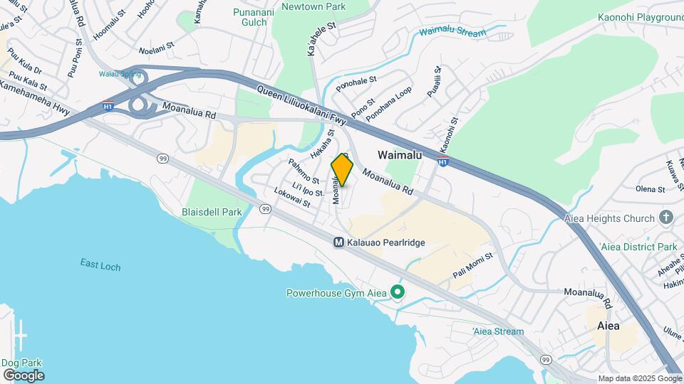 98-630-630 Moanalua Loop Map and Location Details