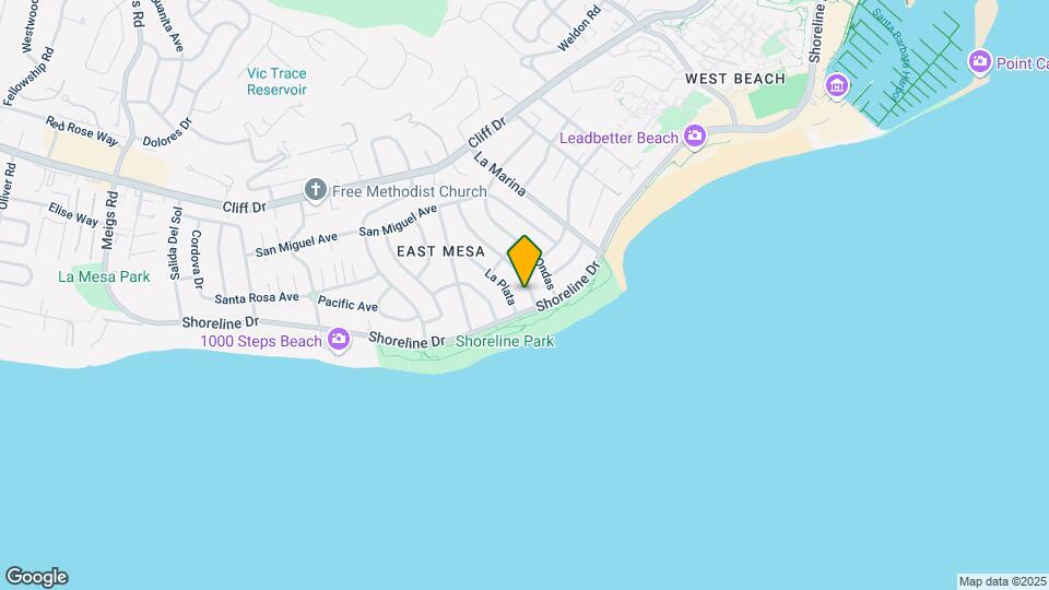 109 San Clemente Map and Location Details