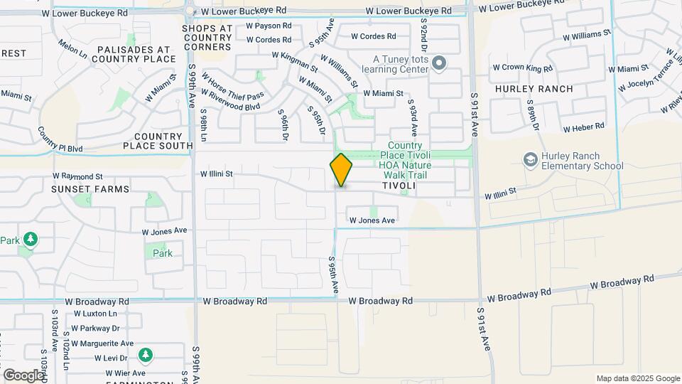 9525 W Illini St Map and Location Details