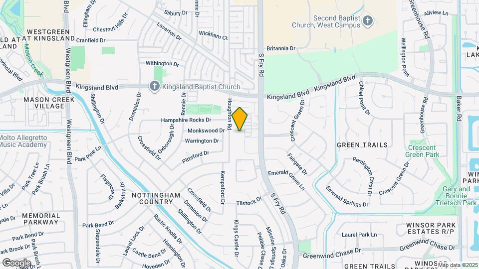 1111 Houghton Rd Map and Location Details